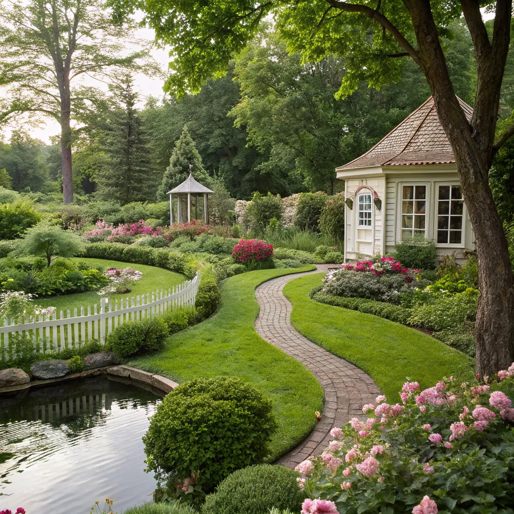 Beautiful garden design